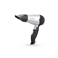 Kompaktný sušič vlasov Venus – strieborno-čierny dizajn