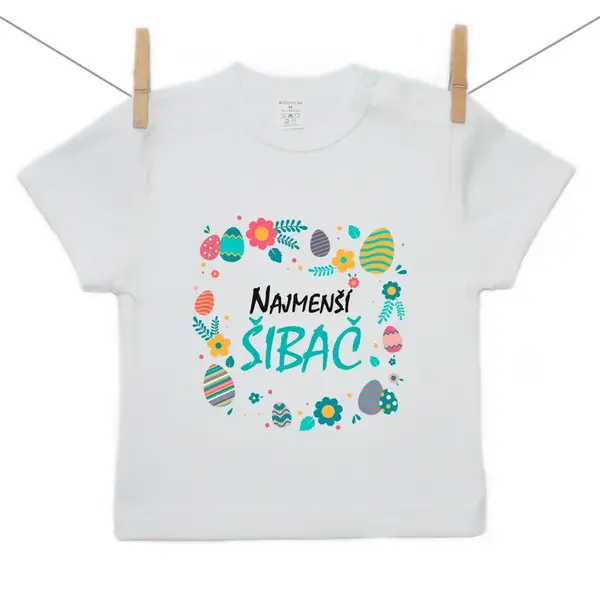 Boodyy Tričko s krátkym rukávom Najmenší šibač 116 (5-6 rokov)