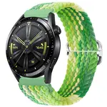 BStrap Elastic Nylon remienok na Xiaomi Watch S1 Active, lime