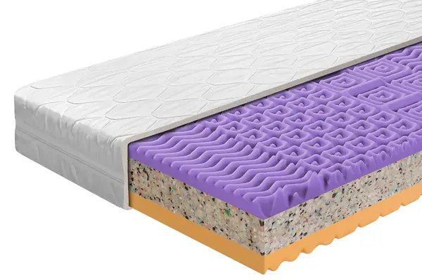 Matrac Benab Compact Hard 16 H4 140 x 200 cm Penový matrac 16 cm sendvičový zónová ortopedické