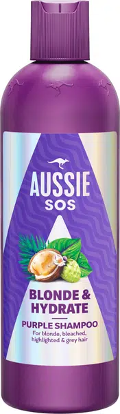 Aussie Blonde & Hydrate Fialový Šampón