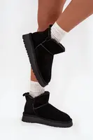 Sněhule z přírodního semiše vyhřívané s kožešinou Vinceza