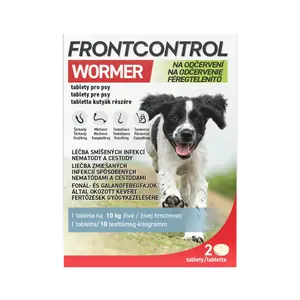 Frontcontrol Wormer pro psy 2 tablety