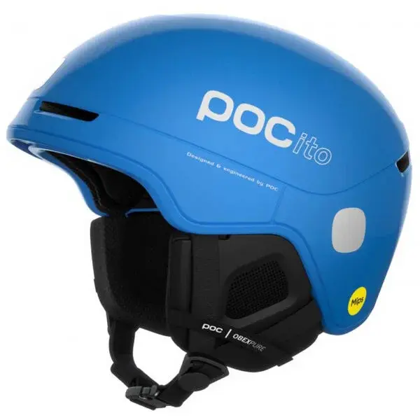 POC POCito OBEX MIPS Dětská lyžařská helma, modrá, velikost (51 - 54)