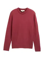 TOM TAILOR DENIM Sveter  burgundská