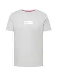ALPHA INDUSTRIES Tričko  sivá / strieborná