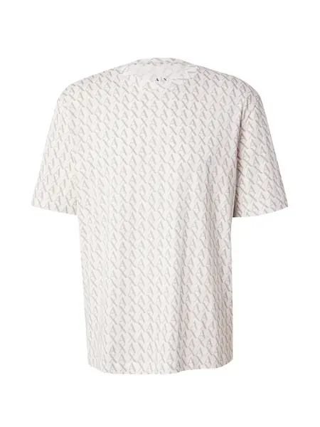 ARMANI EXCHANGE Tričko  béžová / brokátová