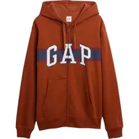 GAP V-HERITAGE LOGO FZ SNL - NOVELTY Pánska mikina, hnedá, veľkosť