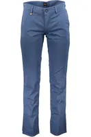 Modré nohavice HUGO BOSS pre mužov