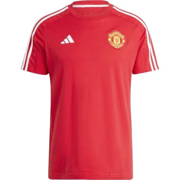 adidas MANCHESTER UNITED FC DNA TEE Pánske tričko, červená, veľkosť XXXL