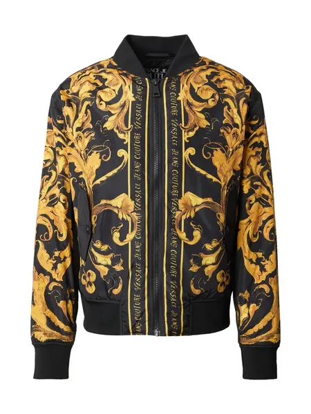 Versace Jeans Couture Prechodná bunda  zlatá žltá / čierna