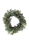Vánoční věnec Bloomingville Cedar Wreath 50 x 11 cm zelená barva