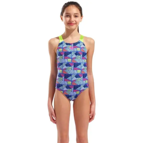 Arena CANDIES SWIMSUIT SWIM PRO BACK L Dívčí plavky, mix, velikost 6-7Y
