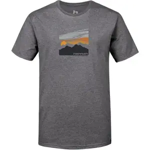 Hannah DANNY Pánské tričko, tmavě šedá, velikost