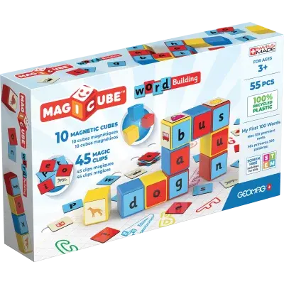 Geomag Magicube Words 55 dílků