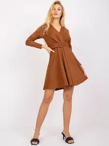 Dress-DHJ-SK-8818.37P-light brown