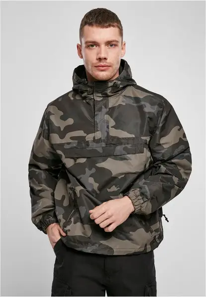 Letní přetahovací bunda darkcamo