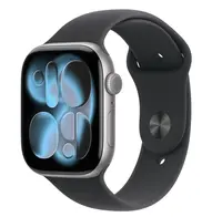 APPLE Watch 11 GPS 42mm vesmírně šedý hliník - černý sportovní řemínek - S/M