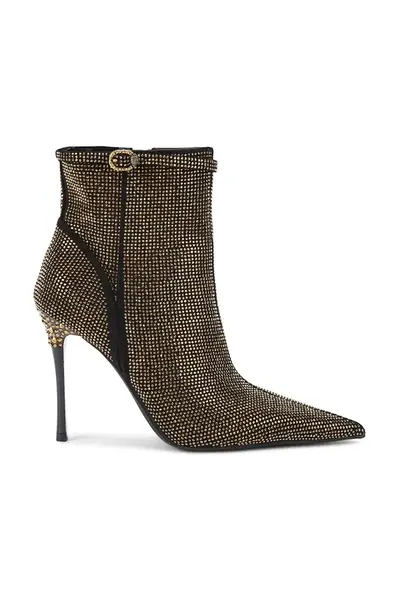 Nízké kozačky Kurt Geiger London Mayfair Point Ankle Boot dámské, černá barva, na podpatku, 4994209689