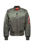 ALPHA INDUSTRIES Prechodná bunda 'MA-1'  olivová