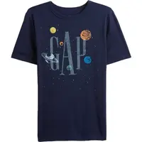 GAP V-SEPT SS VG Dětské tričko, tmavě modrá, velikost
