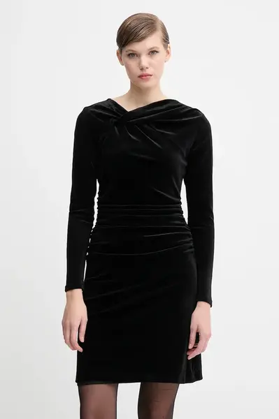 DKNY Velurové šaty Dkny