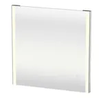 Duravit XSquare - Zrcadlo 80x80 cm, s LED osvětlením a vyhříváním XS7012000000000
