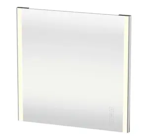 Duravit XSquare - Zrcadlo 80x80 cm, s LED osvětlením a vyhříváním XS7012000000000