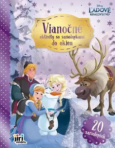 Vianočné aktivity so samolepkami na okná Ľadové kráľovstvo