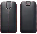 Univerzální pouzdro na Apple iPhone 13 / 13 Pro, Forcell Pocket Ultra Slim M4, černá