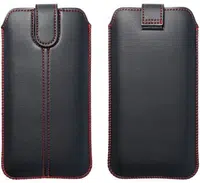 Univerzální pouzdro na Apple iPhone 13 / 13 Pro, Forcell Pocket Ultra Slim M4, černá