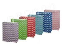 Taška MFP dárková S kraft 150x210x80 potisk mix