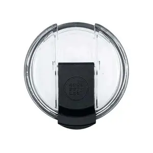 COOL BOTTLES NÁHRADNÍ VÍČKO 330-550 ML Náhradní víčko na hrnek, transparentní, velikost