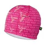 Elastická čepice silvini averau růžová/černá l/xl