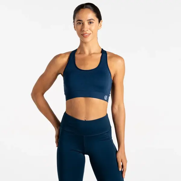 Dámská sportovní podprsenka dare2b dont sweat ii tmavě modrá s