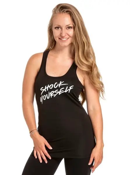 Meatfly dámské tílko Big Shock! White / Black | Černá | Velikost XL