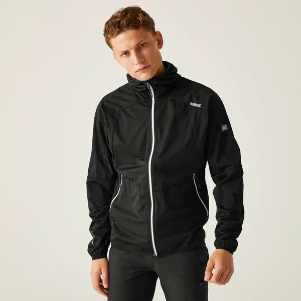 Pánská softshellová bunda regatta tarvos vii černá s