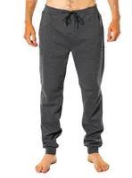 Rip curl pánské tepláky Anti Series Departed Charcoal Marle | Šedá | Velikost M