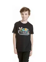 Meatfly dětské tričko Skejters Black | Černá | Velikost 146 | 100% bavlna