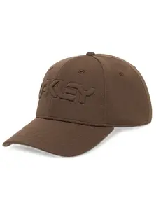 Oakley kšiltovka 6 Panel Stretch Hat Embossed Cocoa Brown | Hnědá | Velikost L/XL