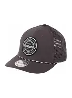 Meatfly kšiltovka Ollie Perfor Cap Grey Label | Šedá | Velikost One Size