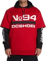 Dc shoes pánská mikina Dryden Barbados Cherry | Červená | Velikost M