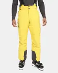 Pánské lyžařské kalhoty kilpi mimas-m žlutá s
