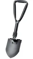 Multifunkčná skladacia lopatka 58 cm, čierna