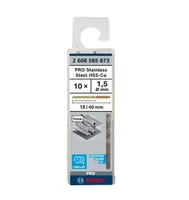 Bosch Príslušenstvo - Súprava vrtákov do kovu, 1,5x40 mm, 10 ks 2608585873