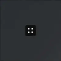 Polysan Flexia - Sprchová vanička 90x90 cm, matný antracit 71546.51