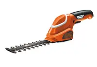 BLACK+DECKER - 3,6 V AKU nožnice na kríky a trávu, integrovaná batéria, nabíjačka GSL300-QW