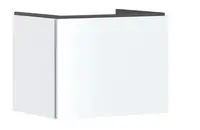 Hansgrohe Xilesa E - Umývadlová skrinka, 50x63x47 cm, 1 zásuvka, matná biela 54255700