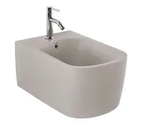 Kludi Resa S - Závesný bidet, otvor na batériu, matná pieskovo sivá 27BIW01O2