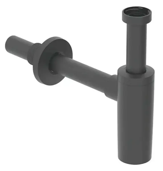 Geberit - Designový sifón, matná čierna 151.034.14.1